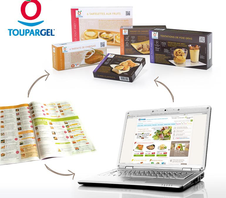 Site web e-commerce pour Toupargel