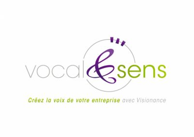 Logo Vocal&sens par Visionance