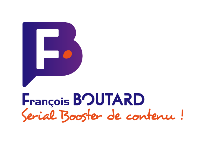 Création de logo pour François Boutard, Serial Booster de contenu !