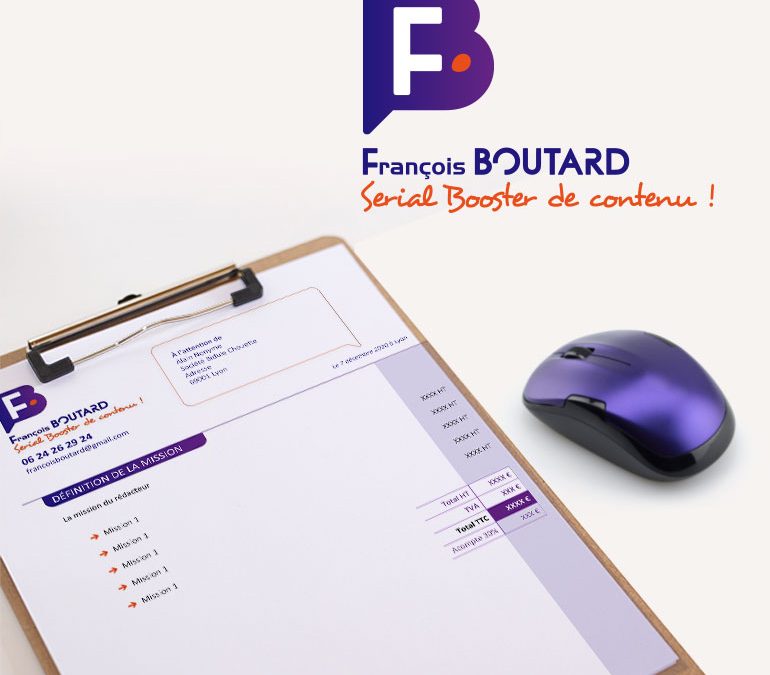 Une nouvelle marque pour François Boutard