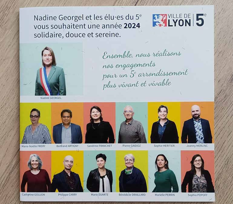 Rapport mi-mandat pour la mairie du 5e arrondissement de Lyon