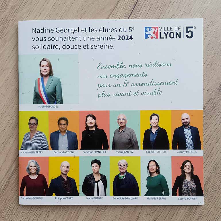 Rapport mi-mandat pour la mairie du 5e arrondissement de Lyon